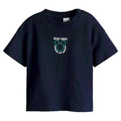 【迪士尼米奇】HM童装男婴T恤25夏季新款棉质圆领短袖上衣1263213