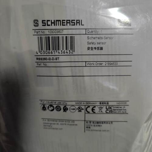 议价施迈赛安全传感器RSS 260-12-D-ST RST-U-2 RST260-1 RST16-1