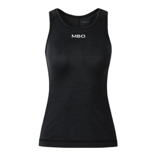 MBO女子天丝美利奴羊毛短袖无袖打底衫B330四季骑行服内搭上衣