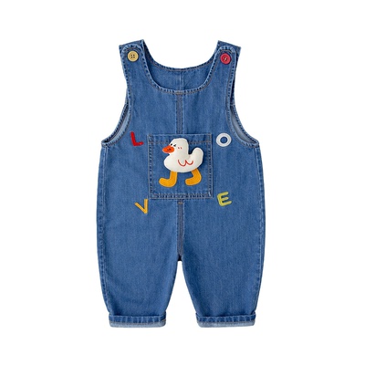 DUDUJIA儿童背带裤春季男童裤子