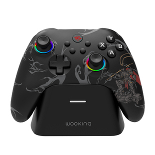 吾空TMR霍尔摇杆无线游戏手柄GC Pro线性扳机2.4G蓝牙三模Steam智能充电底座PC震动电竞NS连接switch2