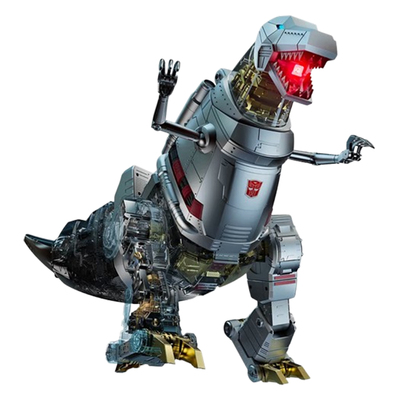 乐森钢锁G1旗舰系列机器人孩之宝正版授权自动变形金刚智能机器人