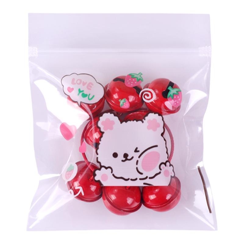 卡通PE加厚糖果巧克力零食礼品袋可爱原创钥匙扣饰品礼品包装袋子