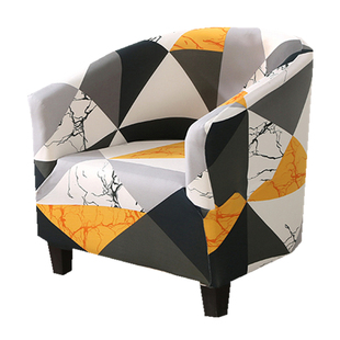 半圆形单人沙发套罩全包万能弹力通用四季圈儿童盖布巾小座椅u型