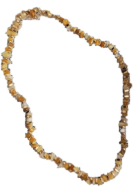 石头项链女碎石天然原石手链叠戴