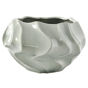 现代简约陶瓷花盆高级感家用桌面轻奢三角梅蝴蝶兰花专用绿植通用