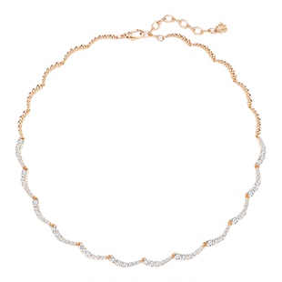 G XIAOXIAO 镀K金【月亮湾】气质时尚简约百搭项链 RX9 RX10