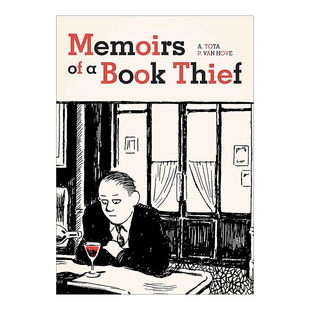 【现货】偷书贼回忆录 Memoirs of a Book Thief 漫画家Alessandro Tota 英文原版进口书籍