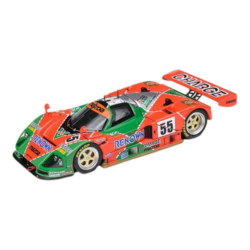 【现货】MH 1:64 马自达787B 1991勒芒冠军车合金小汽车模型摆件