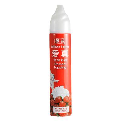 维益爱真喷射奶油500G