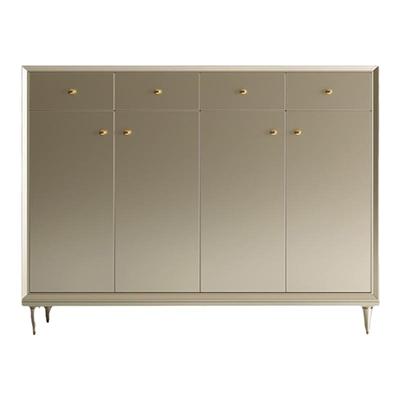 实木鞋柜入户家用门口靠墙轻奢高级鞋架专用大容量一体进门放鞋柜