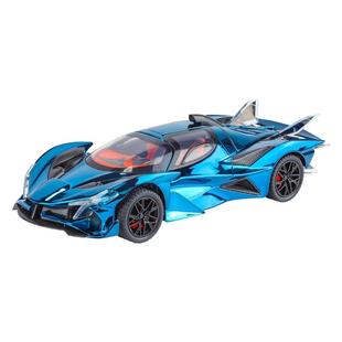 1:24阿波罗太阳神电镀版合金车模仿真跑车汽车模型摆件儿童玩具车