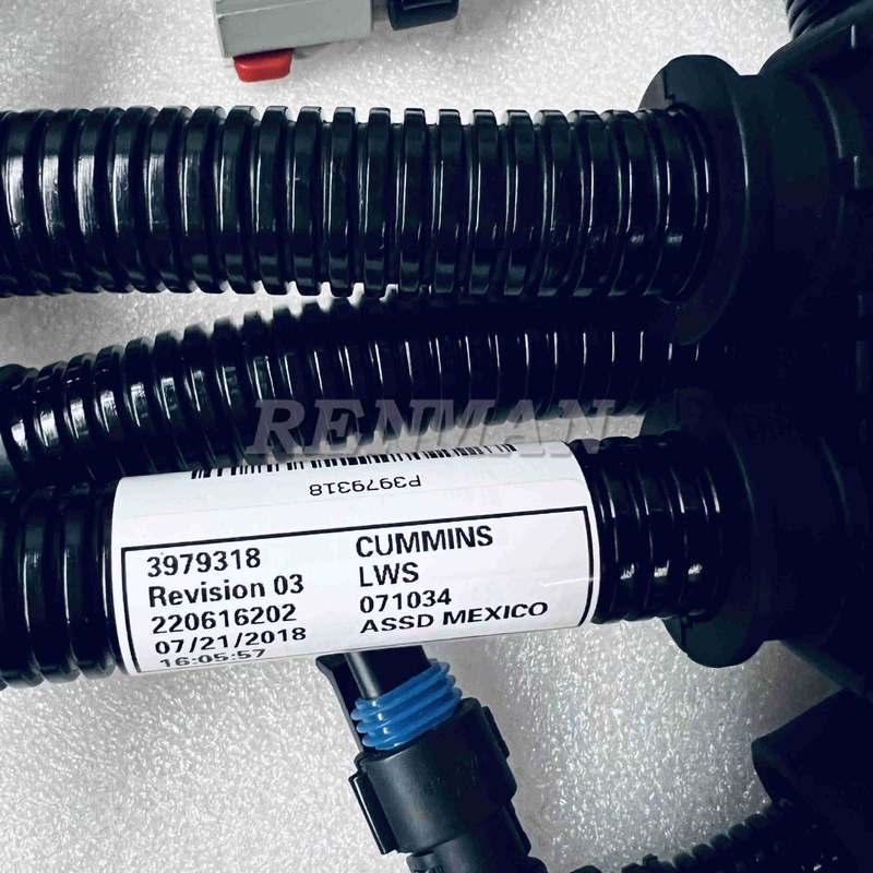 适用现代挖掘机配件挖掘机发动机线束3979318控制模块线束3976418