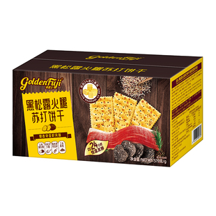 黑松露火腿苏519g蒜香生蚝味独立包装袋办公室休闲梳打零食下午茶