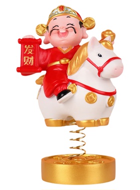 财神爷2026年新款工位玄学装饰品