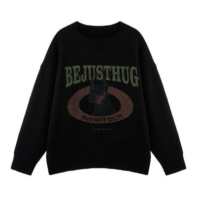 BJHG杜宾犬加厚套头秋冬毛衣外套