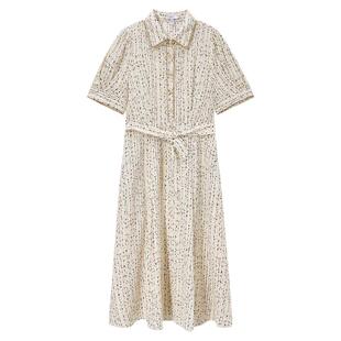 【桑蚕丝】FINITY菲妮迪夏季真丝连衣裙中长款裙子