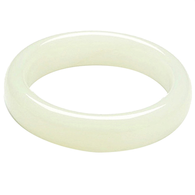 天然正品A货白月光玉髓手镯