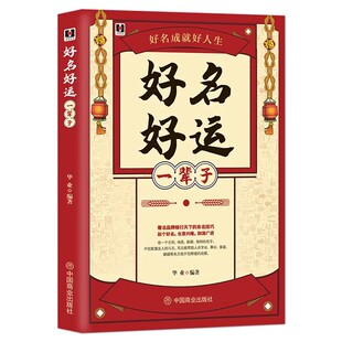 好名好运一辈子 取名好名字起名改名不求人商名公司店铺产品取名字宝宝取名书籍 孩子起名公司取名技巧原则思路方法名字心理学