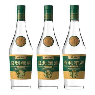 绿标监利粮酒国标纯粮固态42度浓香500ml白酒整箱6瓶绵柔