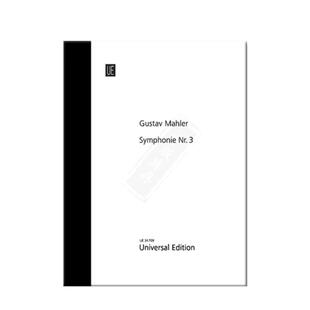 马勒 第三交响曲 D小调 精装指挥总谱 维也纳UE原版乐谱书 Gustav Mahler Symphony No 3 in D Minor UE 34709