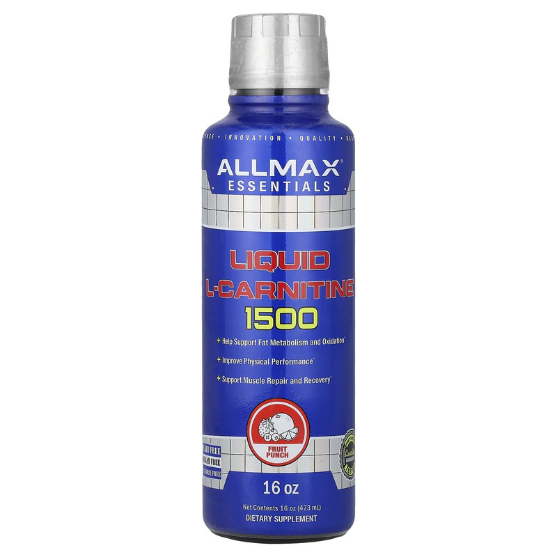 ALLMAX液体左旋肉碱混合水果味肌肉力量守护修护健身搭档