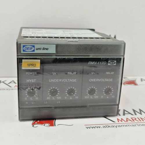 DEIF RMV-112D PROTECTIVE VOLTAGE RELAY (FAST SHIP BY DHL/FED