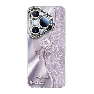 适用华为pura80pro手机壳新款pura70外壳p70镜头膜pura80ultra全包防摔p60高级女p50带挂绳2025套p40pro+高端