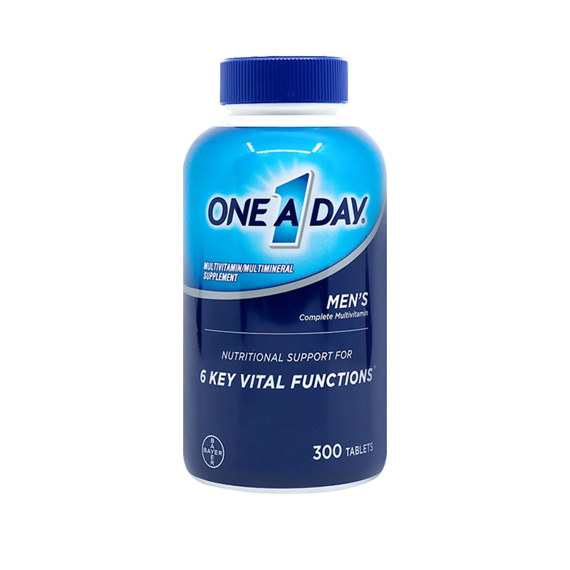 进口拜耳OneADay男士维生素300粒