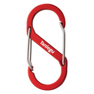 户外s型登山扣快挂8字扣背包拓展配件外置挂钩锁扣安全多功能挂扣