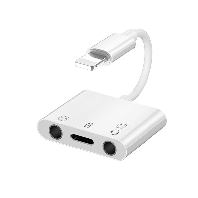 适用苹果直播声卡转换器边充边玩
