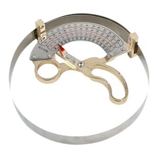 雷祈测量帽围工具成人儿童不锈钢量帽尺量帽器内径头围尺49-62cm