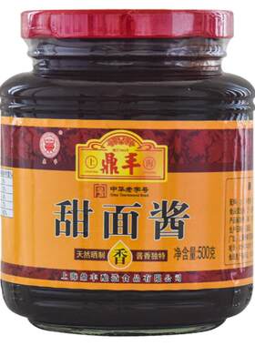 鼎丰500g瓶装甜面酱蘸酱调酱