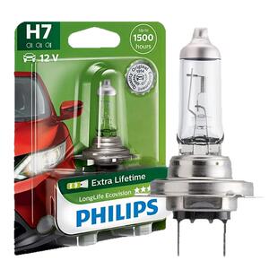 飞利浦H7灯泡近光远光灯原装速腾捷达明锐汽车货车卡车卤素前大灯