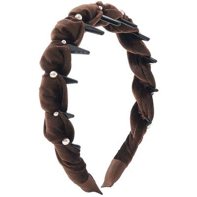 兰诺珍珠发箍头饰女款带齿