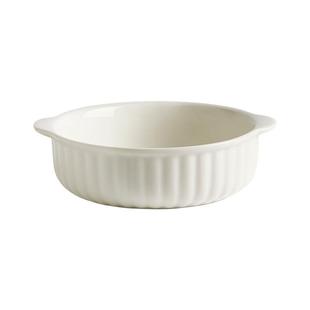 陶瓷双耳烤碗空气炸锅专用烤碗家用烤箱烤盘蒸蛋碗微波炉焗饭碗