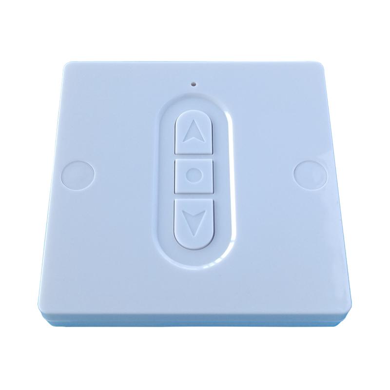 电动车库卷帘闸门按钮无线墙壁开关遥控器钥匙R433道闸r升降对拷M