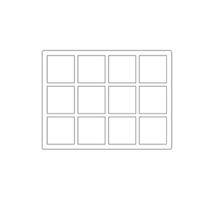 珠儿书法练字方格板送20支黑色热消失笔芯书法打格神器篆隶打格尺