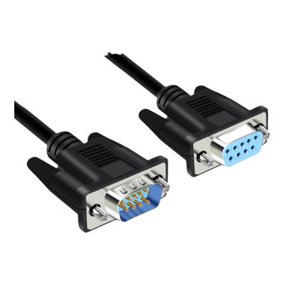 db9串口连接线rs232公头对母