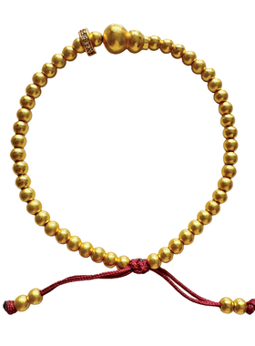 nicedream沙金葫芦新年红绳手链