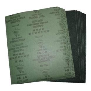上海钻石牌水砂纸80#家具木工油漆打磨砂皮耐水静电氧化铝砂纸