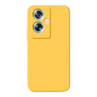 适用oppoA2手机壳A2x/A2m新款oppo5G硅胶PJU110保护套PJS/PJB黄色全包oppa防摔25G外壳opopa男女opa0pp0ppoA