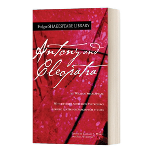 英文原版 Antony and Cleopatra安东尼与克里奥佩特拉 福尔杰莎士比亚图书馆系列 Folger Library Shakespeare 英文版 进口英语原