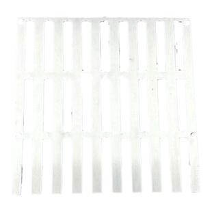 天台不锈钢侧墙角地漏方形阳台侧排下水道防鼠树叶过滤网格防堵罩