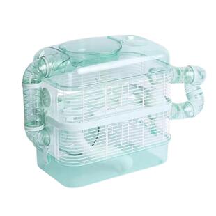 仓鼠笼子别墅豪华金丝熊超大大号房子双层专用仓鼠用品小屋基础60
