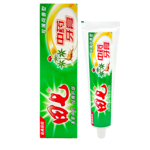 梧州田七草本牙膏双薄荷香型200g*1/2/3/4/6支无氟清新口气清洁