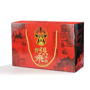 张飞牛肉礼盒四川特产阆中灯影牛肉丝土宽窄巷子成都伴手礼大全
