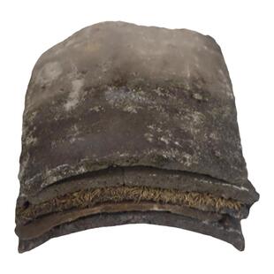 旧瓦片装饰老瓦片古建弧形小青瓦复古装修造型景观背景墙茶室庭院