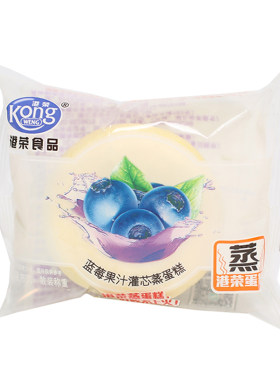 港荣蒸蛋糕奶香味面包零食