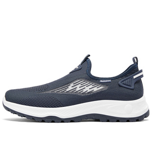 回力官方旗舰店一脚蹬男鞋夏季透气2026新款爸爸鞋子男老北京布鞋